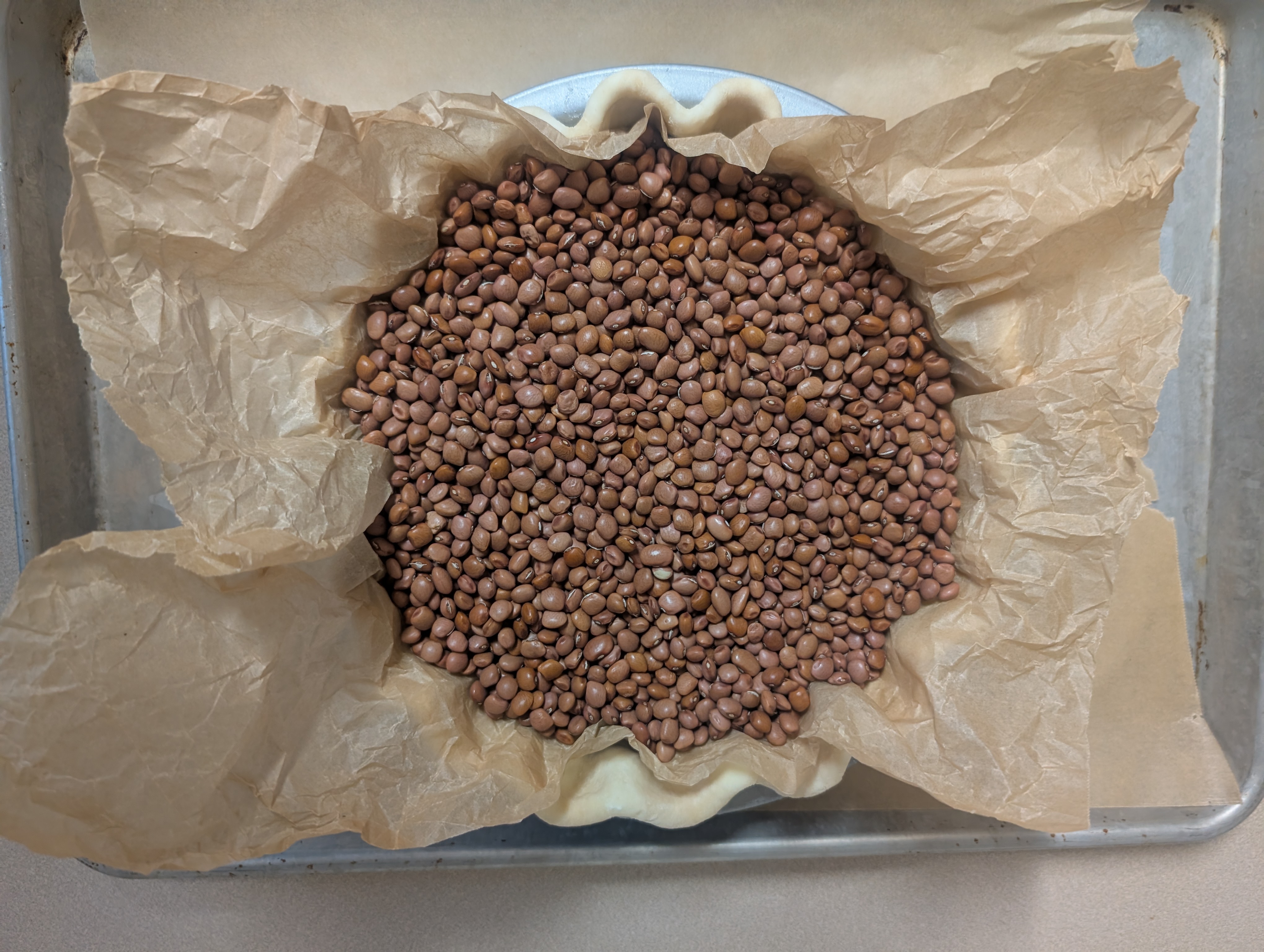Weighed down with beans