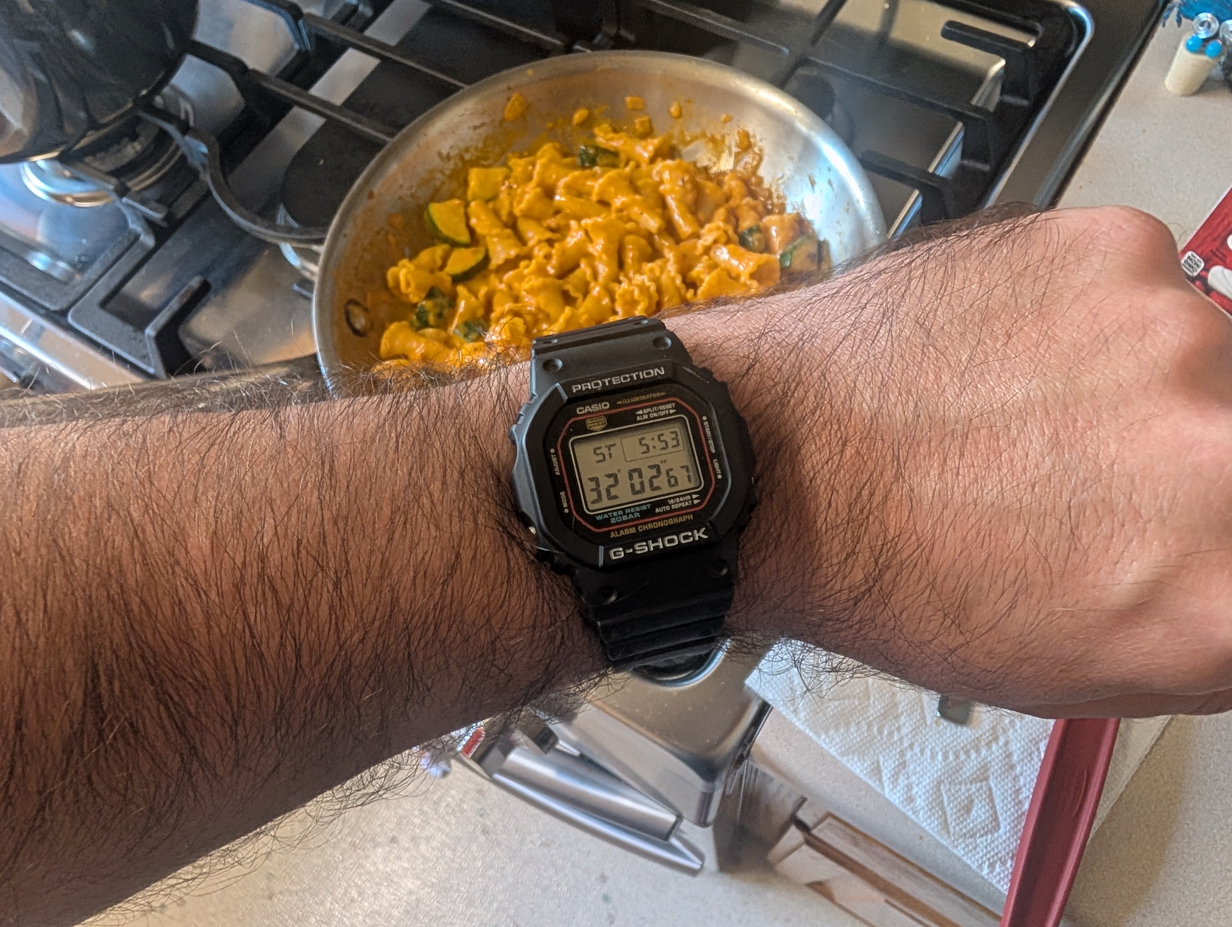 Total cooking time is 32 minutes