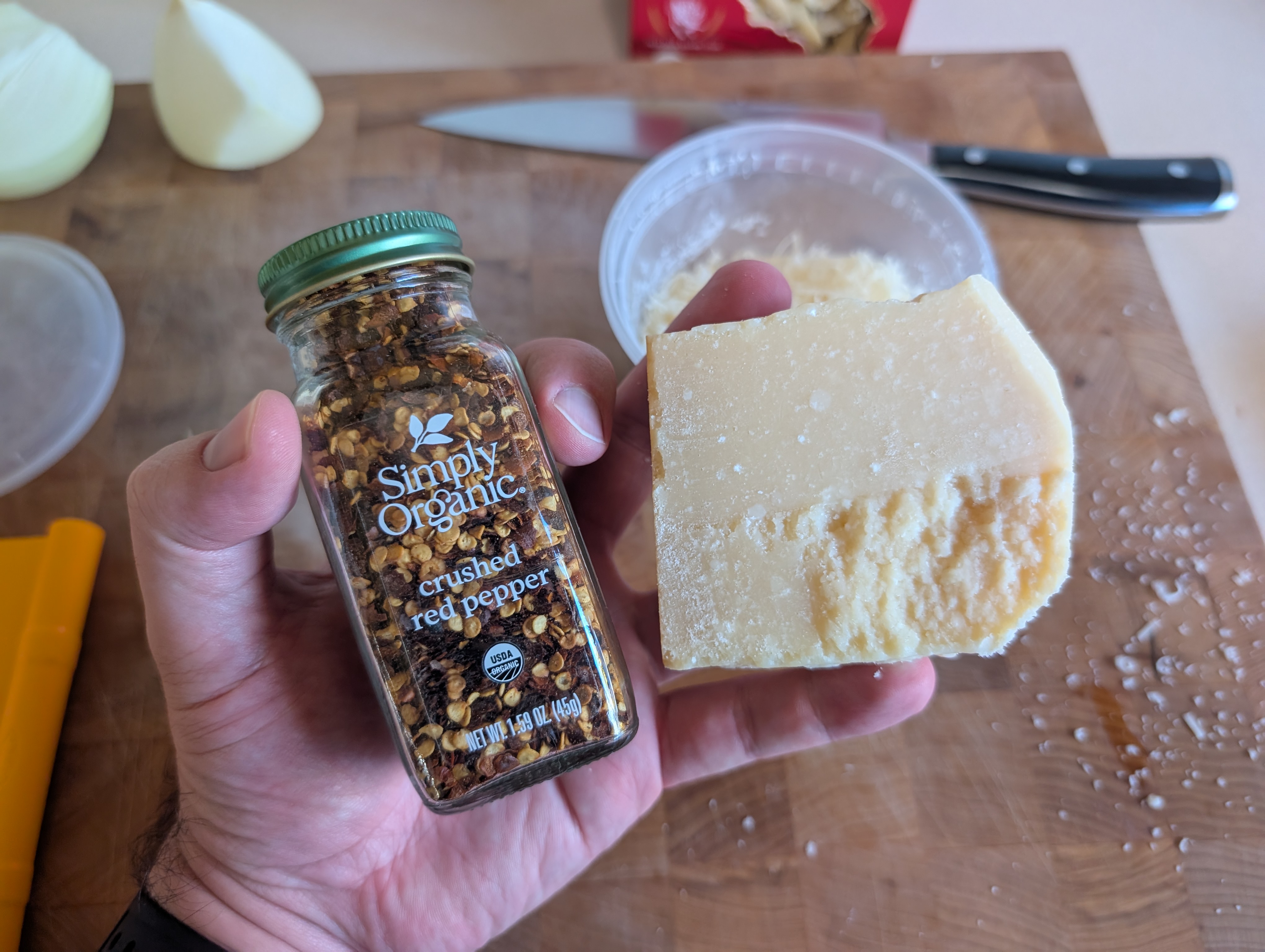 The rest of the ingredients