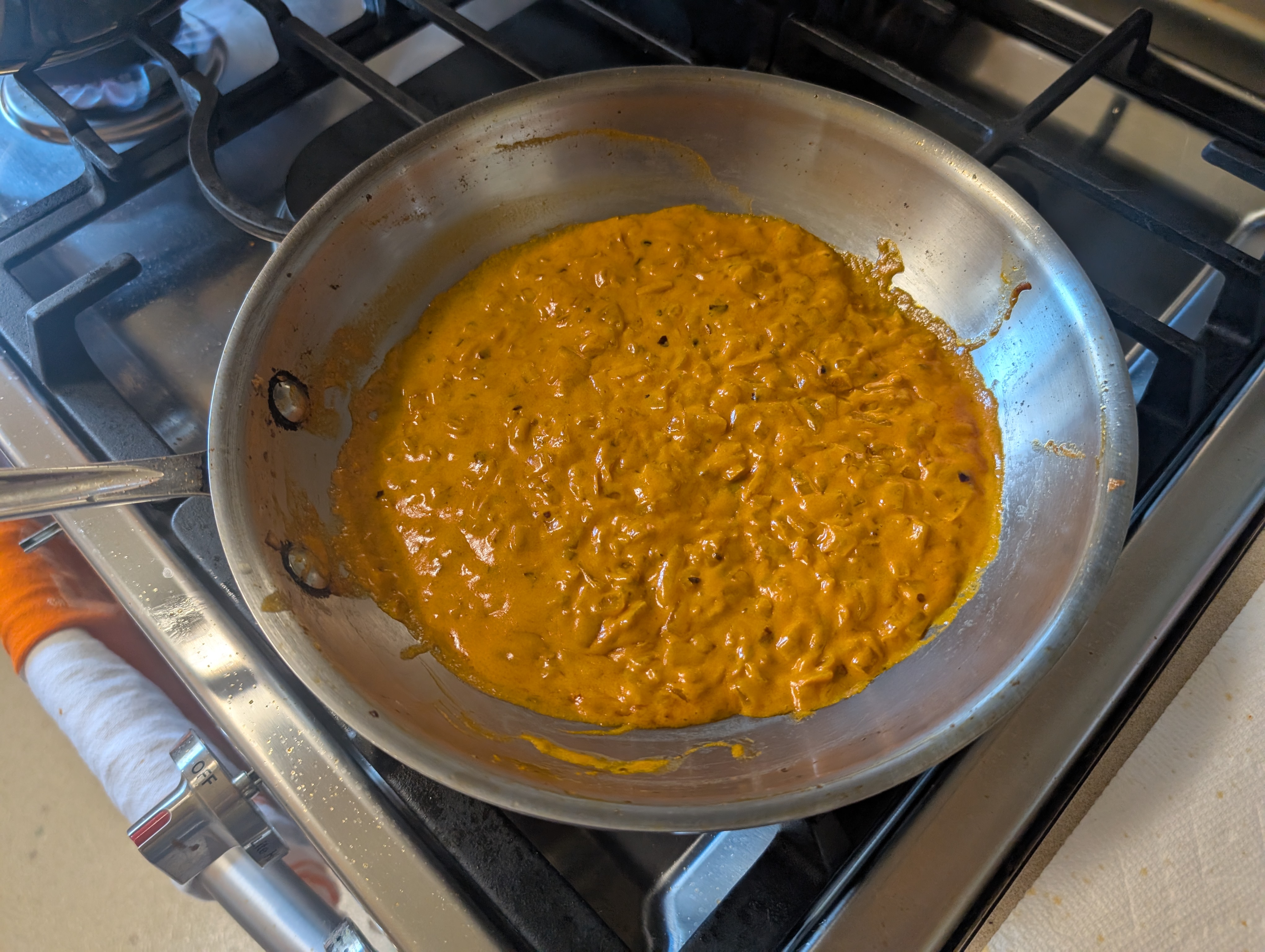 Let the sauce simmer